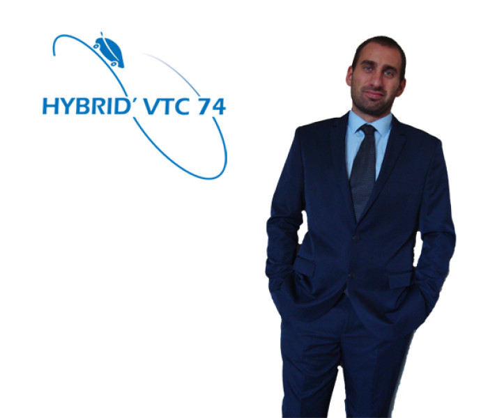 A picture of this transfer company's vehicle