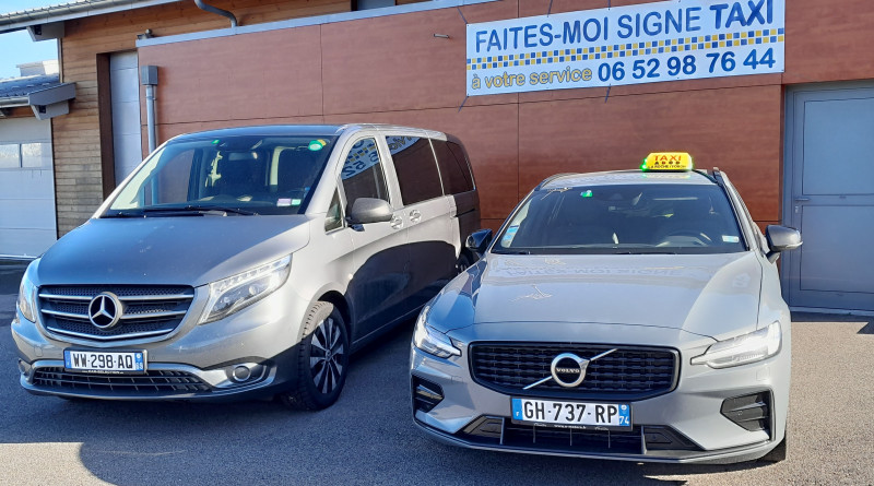 A picture of this transfer company's vehicle