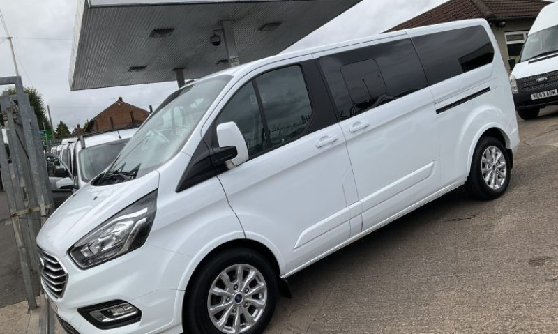 A picture of this transfer company's vehicle