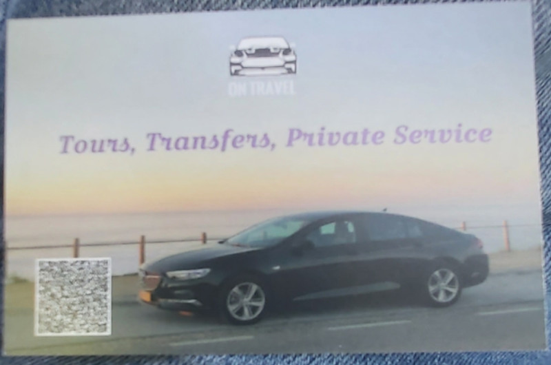 A picture of this transfer company's vehicle