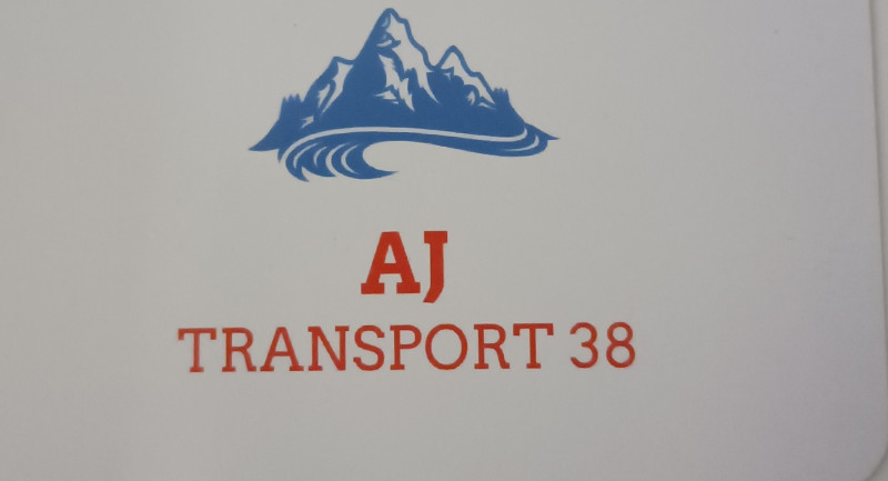 A picture of this transfer company's vehicle