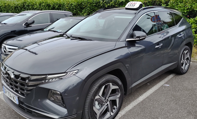 A picture of this transfer company's vehicle