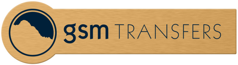 A picture of this transfer company's vehicle