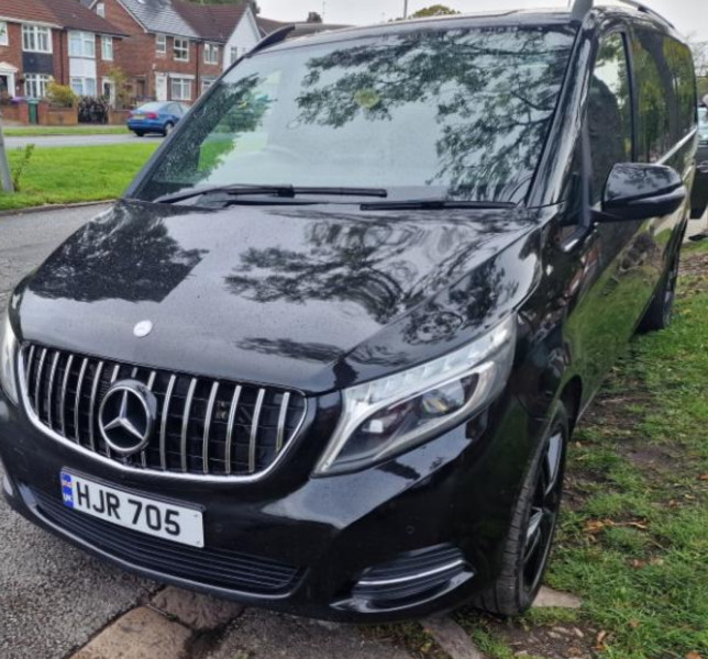 A picture of this transfer company's vehicle