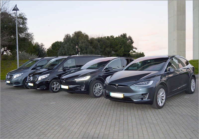 A picture of this transfer company's vehicle