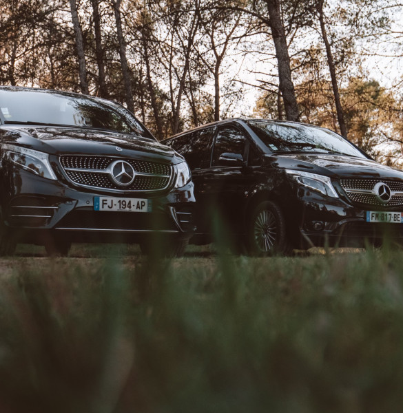 A picture of this transfer company's vehicle