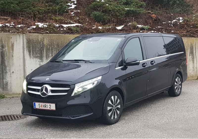 A picture of this transfer company's vehicle