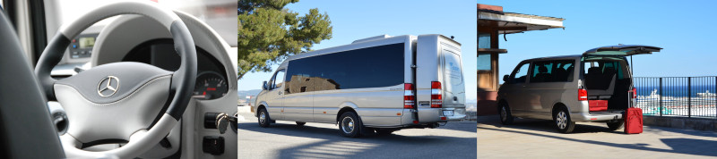 A picture of this transfer company's vehicle