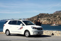 A picture of this transfer company's vehicle