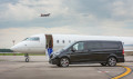 A picture of this transfer company's vehicle