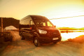 A picture of this transfer company's vehicle