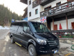 A picture of this transfer company's vehicle
