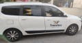 A picture of this transfer company's vehicle