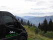 A picture of this transfer company's vehicle