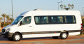 A picture of this transfer company's vehicle