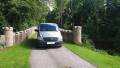 A picture of this transfer company's vehicle