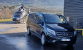 A picture of this transfer company's vehicle