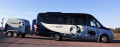 A picture of this transfer company's vehicle