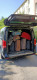 A picture of this transfer company's vehicle