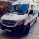 A picture of this transfer company's vehicle