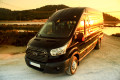 A picture of this transfer company's vehicle