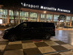 A picture of this transfer company's vehicle