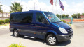 A picture of this transfer company's vehicle