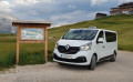 A picture of this transfer company's vehicle
