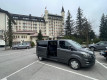 A picture of this transfer company's vehicle