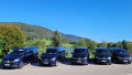A picture of this transfer company's vehicle