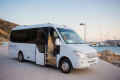 A picture of this transfer company's vehicle