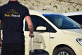 A picture of this transfer company's vehicle