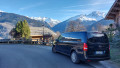 A picture of this transfer company's vehicle