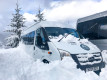A picture of this transfer company's vehicle
