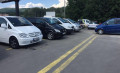 A picture of this transfer company's vehicle