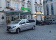 A picture of this transfer company's vehicle